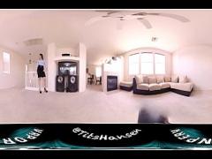 Play tube video category brunette (420 sec). Realtor House Tour SPH Blackmail VR.