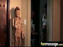 Watch x videos category massage (303 sec). Deepthroat Blowjob From Big Tits Massage Girl 12.